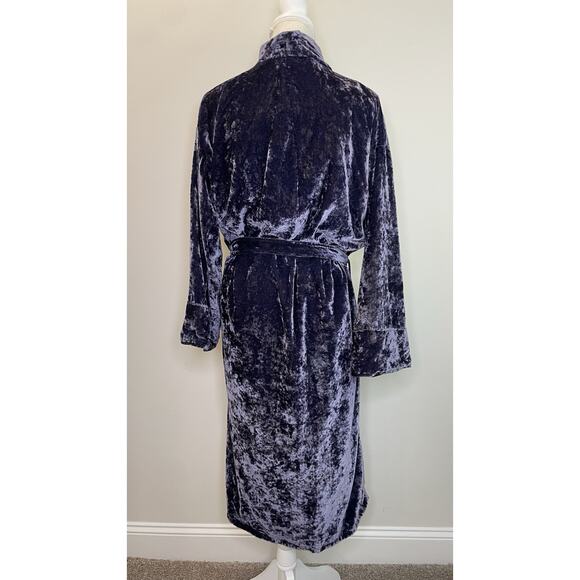 Harry Potter Pottery Barn Teen Velvet Ravenclaw Long Sleeve Robe L/XL Halloween - Picture 6 of 12